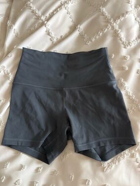 lululemon athletica High-Rise Charcoal Bike Shorts